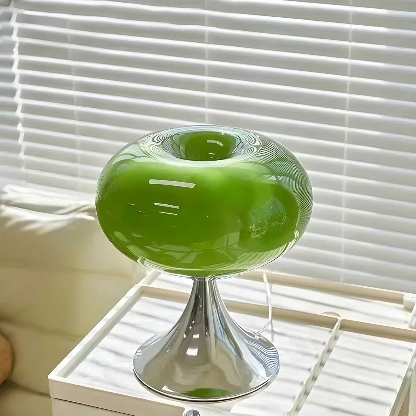 SereneCrystal Lampe - Elegante Retro Tischlampe | Brehn