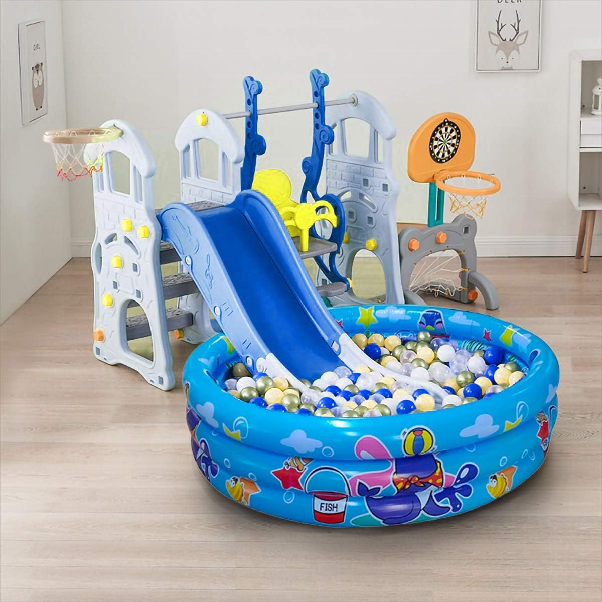 Brehn | Sunny Splash Aufblasbares Poolset