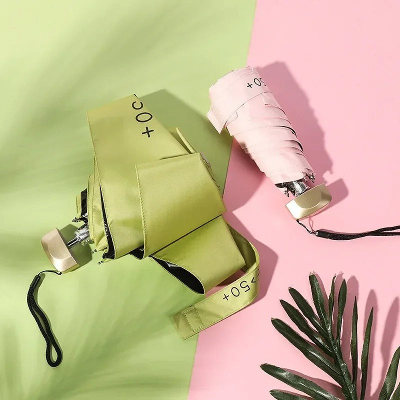 Faltbarer Mini Regenschirm Solara – Kompakt, UV-Schutz & winddicht | Brehn