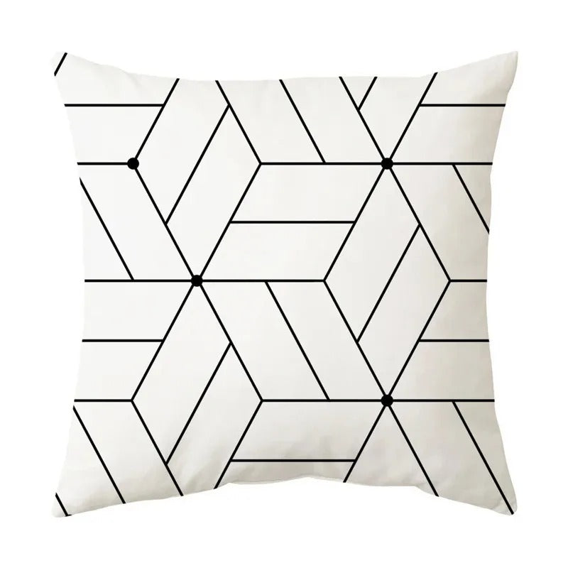 Brehn | Stilvolles Geometrisches Kissenbezug - für ein Modernes Interieur