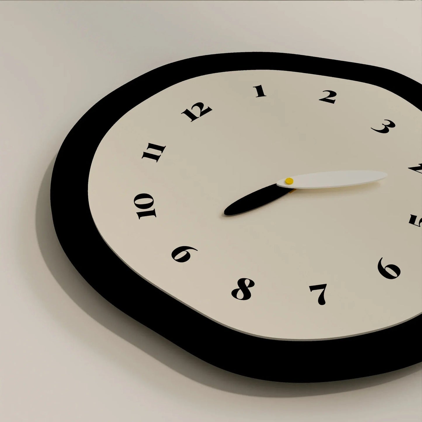 Skandinavische Wanduhr Minimalistisches Lautloses Design | Brehn