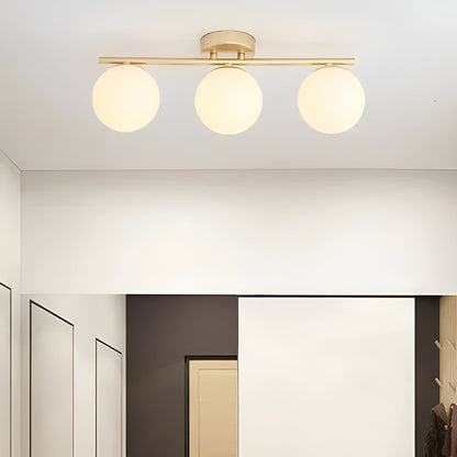 LED-Deckenleuchte aus Glas – Nordisches Design | Für Wohnzimmer & Schlafzimmer | Brehn