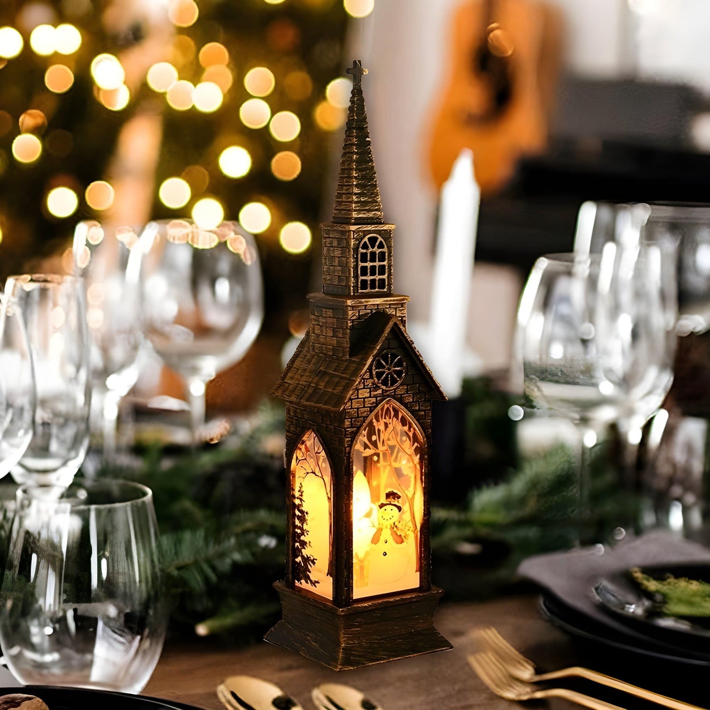 HolidayGlow Licht - Modernes Weihnachtsornament LED Licht | Brehn