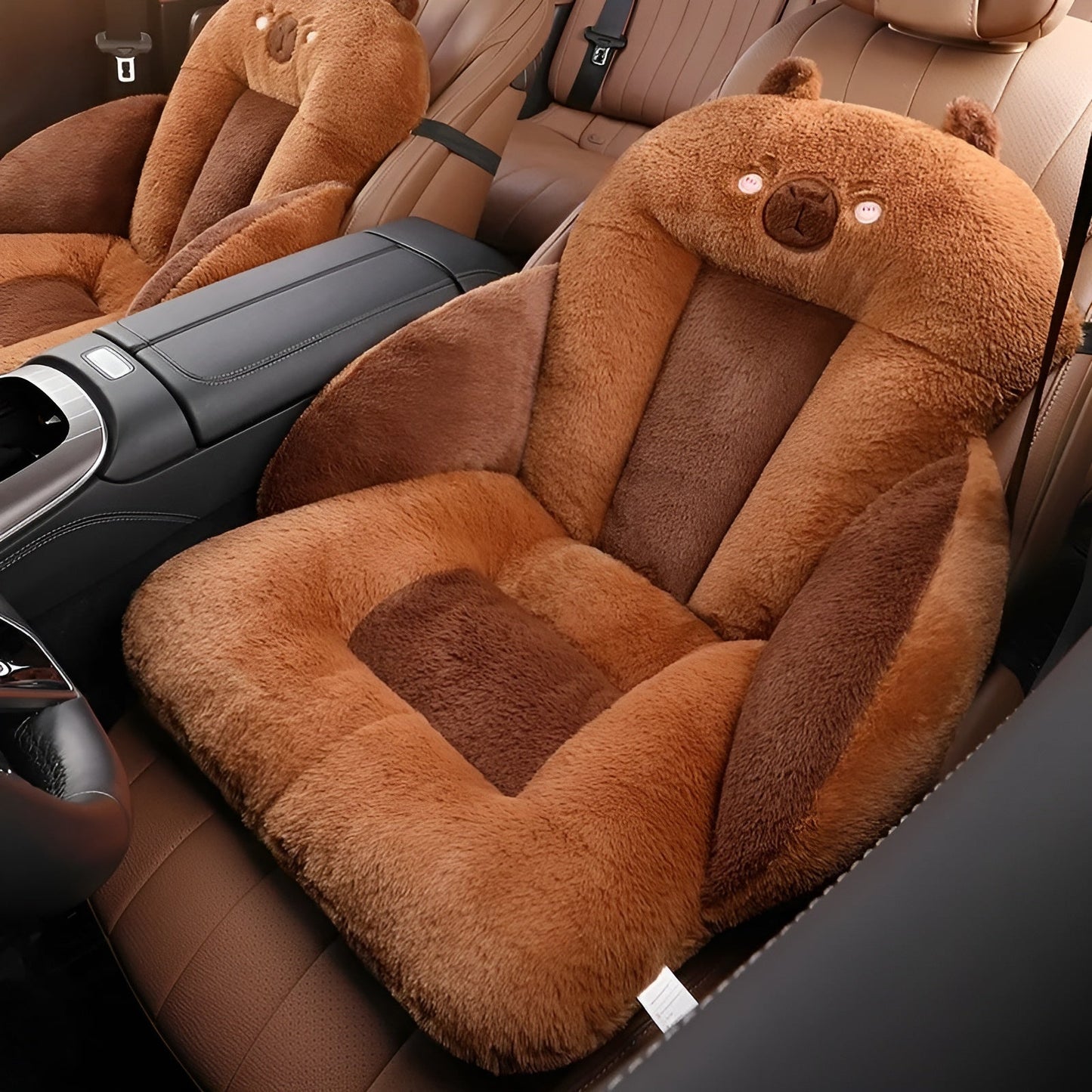 Autositzkissen mit Cartoon-Motiv – Weich und bequem | Dick gepolstert für Auto, Büro und Zuhause