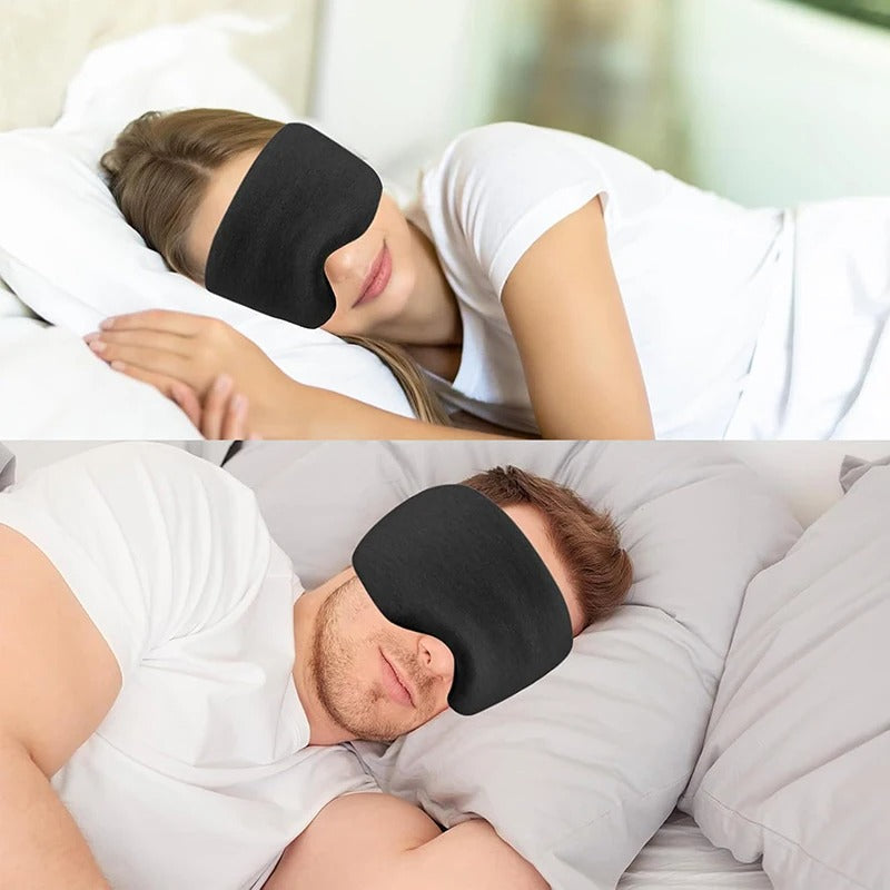 360°-Reise-Nackenkissen-Set mit verstellbarem Kopfband und Schlafmaske für optimalen Schlafkomfort