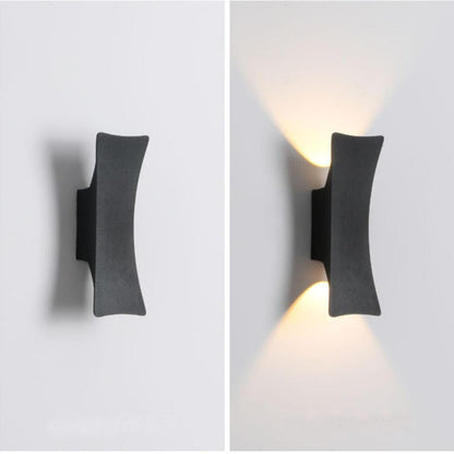 Moderne Außen-LED-Wandleuchte – Vielseitiges Aluminiumdesign