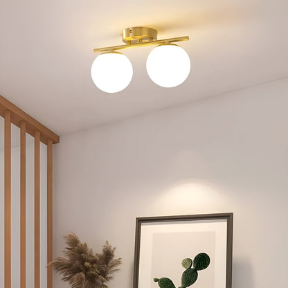 LED-Deckenleuchte aus Glas – Nordisches Design | Für Wohnzimmer & Schlafzimmer | Brehn
