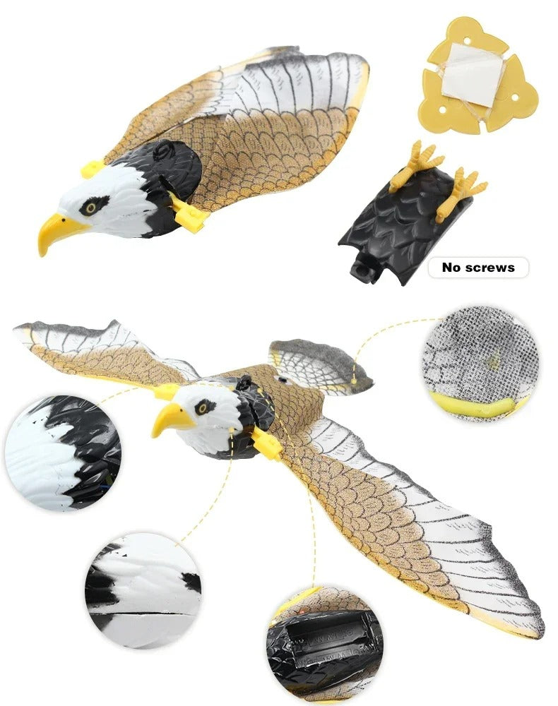 Eagle Fliegender Vogel Katzenspielzeug Brehn
