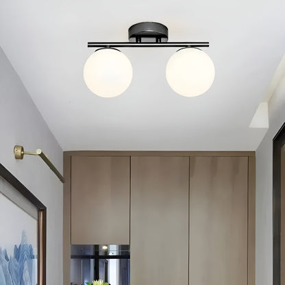 LED-Deckenleuchte aus Glas – Nordisches Design | Für Wohnzimmer & Schlafzimmer | Brehn