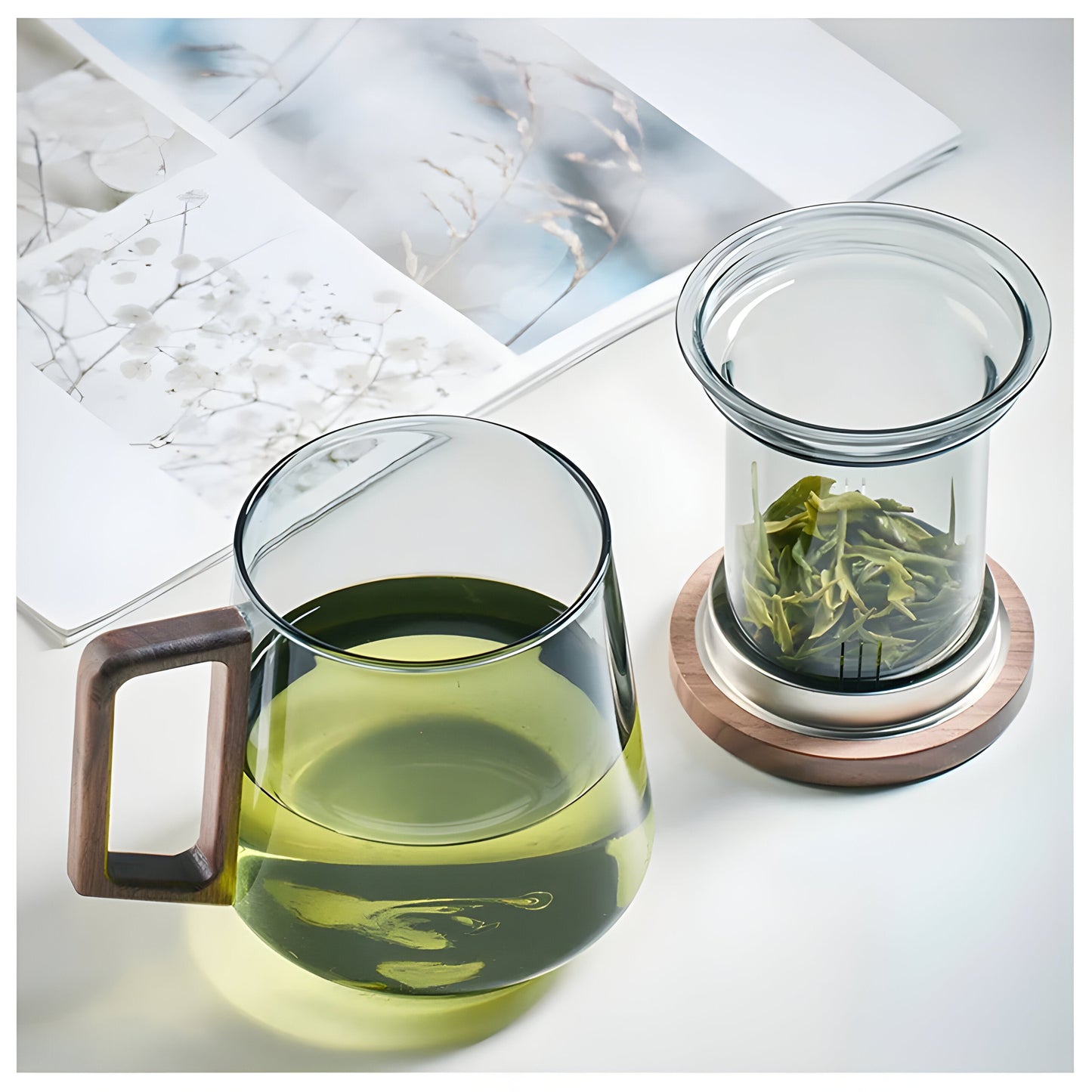 ArtisanBrew Tasse – Hitzebeständige Glastasse für Tee | Brehn