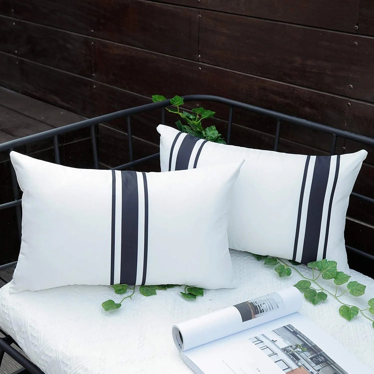 Brehn | Elegante wasserdichte Kissenbezüge - für stilvolle Gartenmöbel