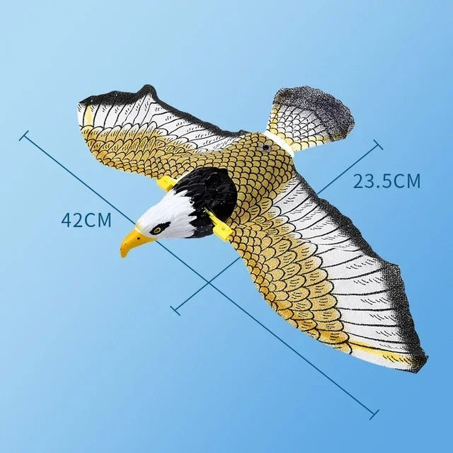 Eagle Fliegender Vogel Katzenspielzeug Brehn