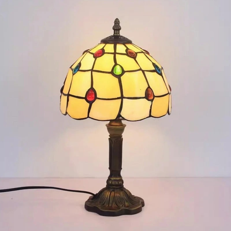 Brehn | LumiTiffany | LED Tischlampe im Vintage-Design
