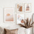 Modern Terracotta Boho Natur - Leinwand Wandkunst Druck
