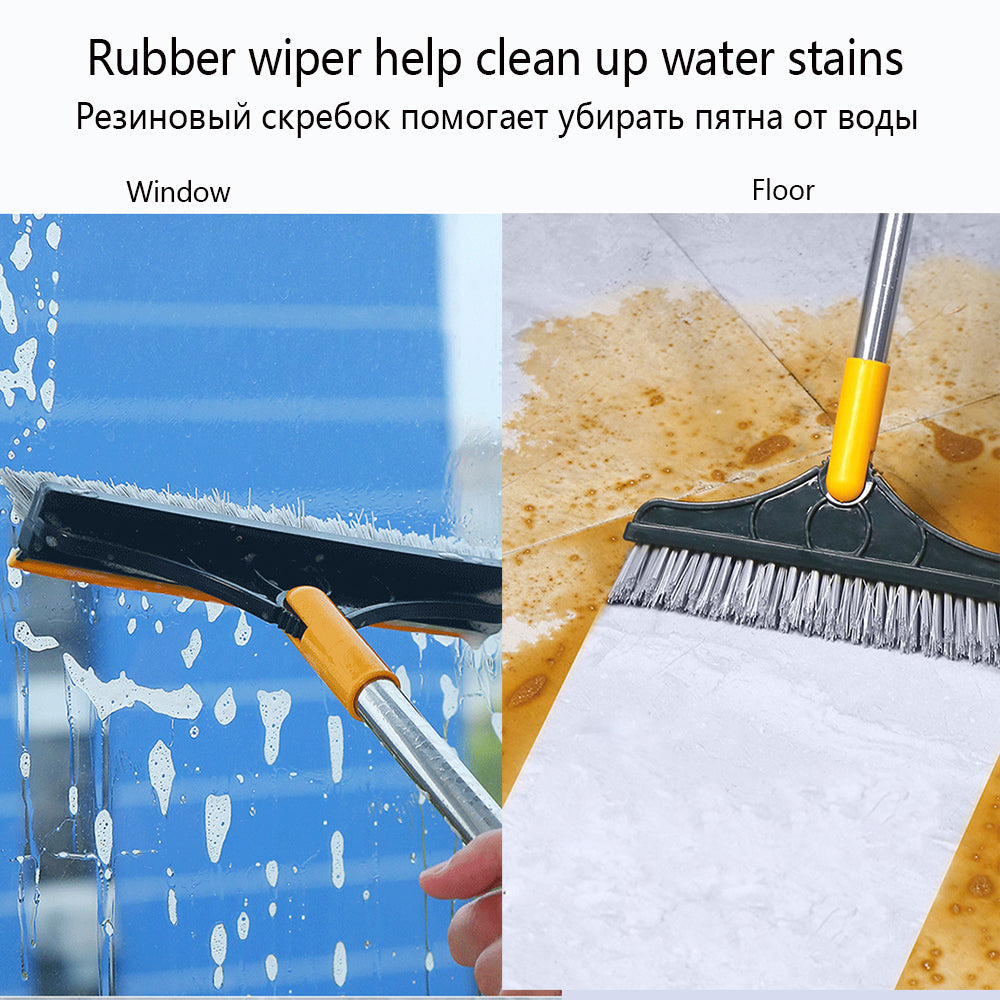 Brehn | LuxiClean Dual Action Bodenreinigungsbürste | Müheloses Reinigen und Kehren für ein funkelnedes Finish
