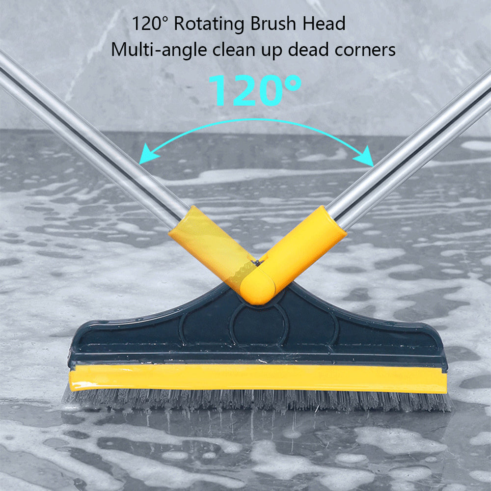 Brehn | LuxiClean Dual Action Bodenreinigungsbürste | Müheloses Reinigen und Kehren für ein funkelnedes Finish