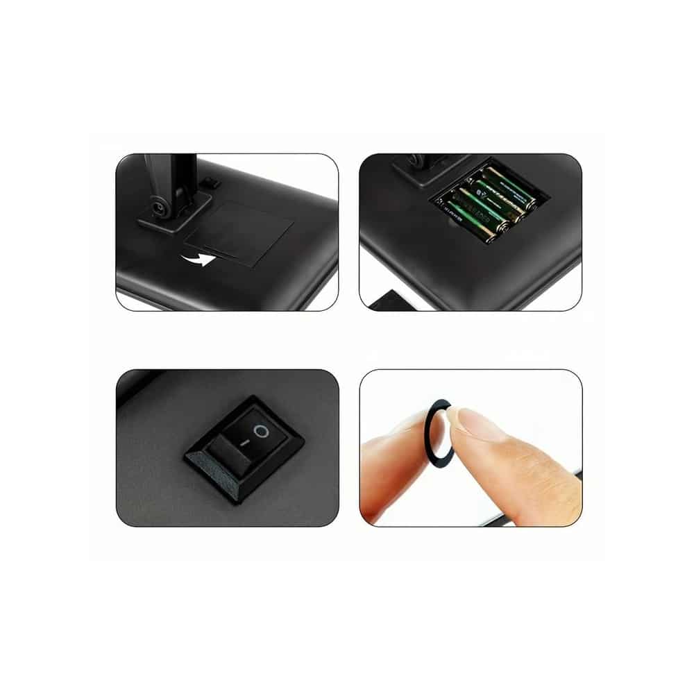Schminkspiegel mit LED-Licht und Touch-Screen | Brehn