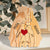 Personalisiertes Holz-Bärenfamilien-Puzzle