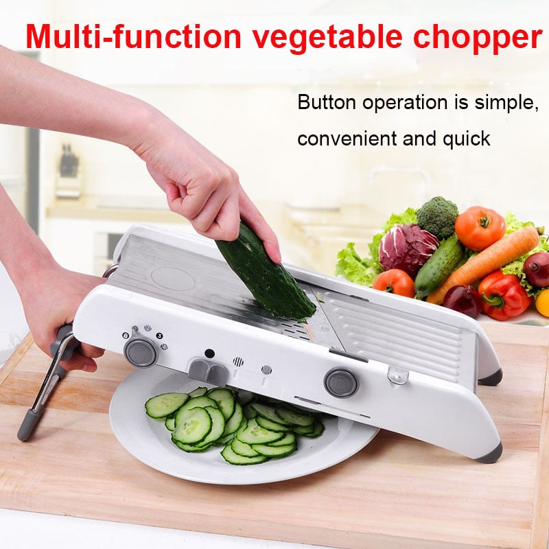 Mandoline Schneider Slicer Professioneller Reibe Mit Verstellbaren Klingen | Brehn