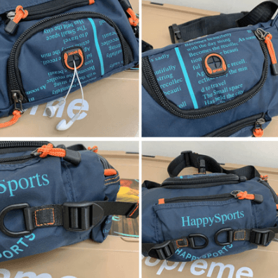 Wasserabweisende Herren Hüft- und Umhängetasche – Vielseitiger Reise- und Outdoor-Rucksack | Brehn