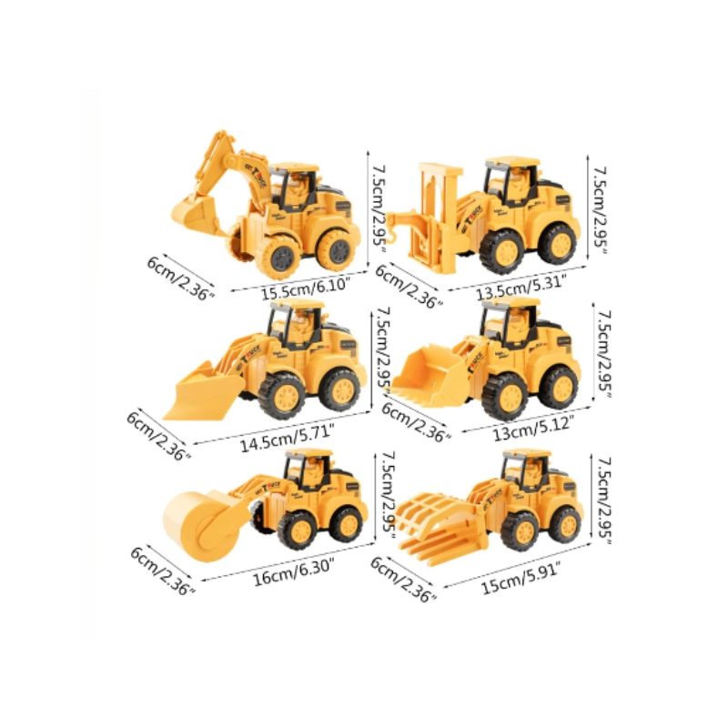 Brehn | Bagger-Spielset für Kinder