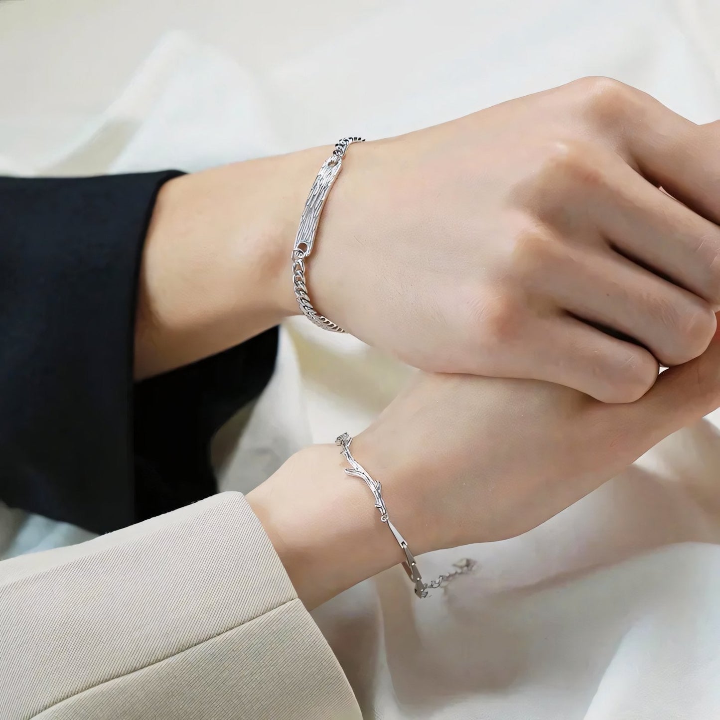 Brehn | Passende Verwurzelte Liebe Armbänder
