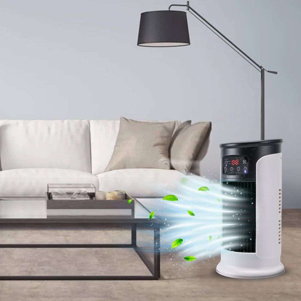 Tragbare Klimaanlage | Fensterlos, energieeffizient und ideal für den Einsatz im Home Office und im Wohnheim | Brehn