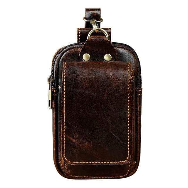 Hochwertige Herren-Bauchtasche aus Leder – Guardian Leather