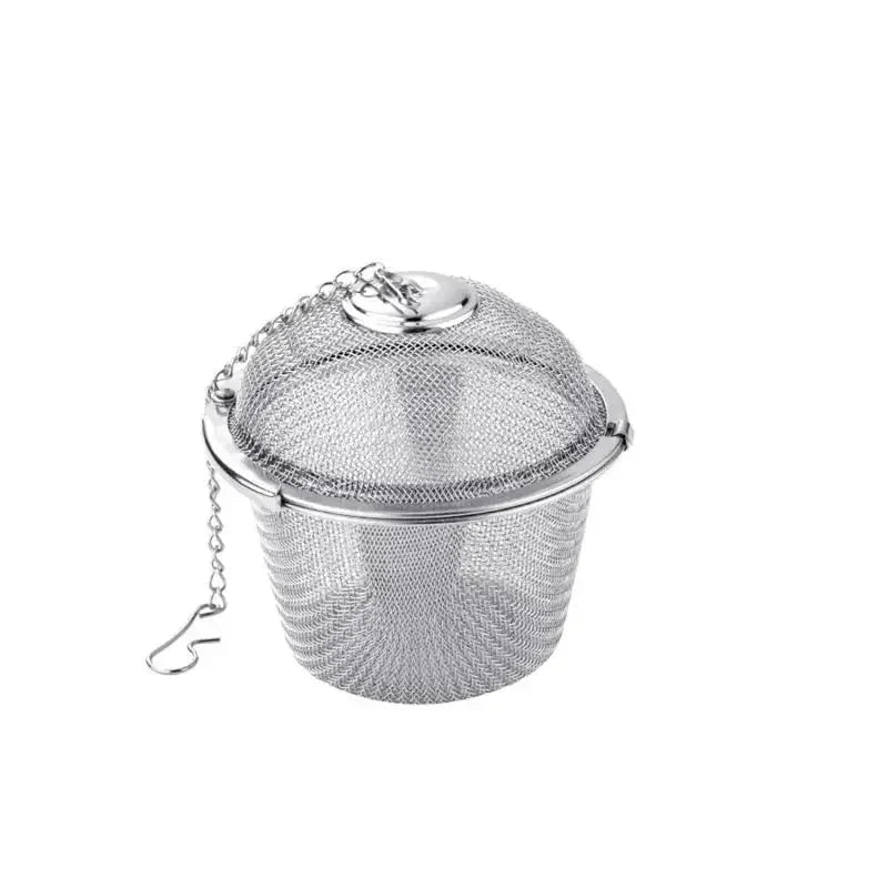 Mesh-Infuser mit verriegelter Kette Edelstahl Teewürzfilterball | Brehn