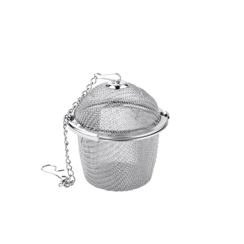 Mesh-Infuser mit verriegelter Kette Edelstahl Teewürzfilterball | Brehn