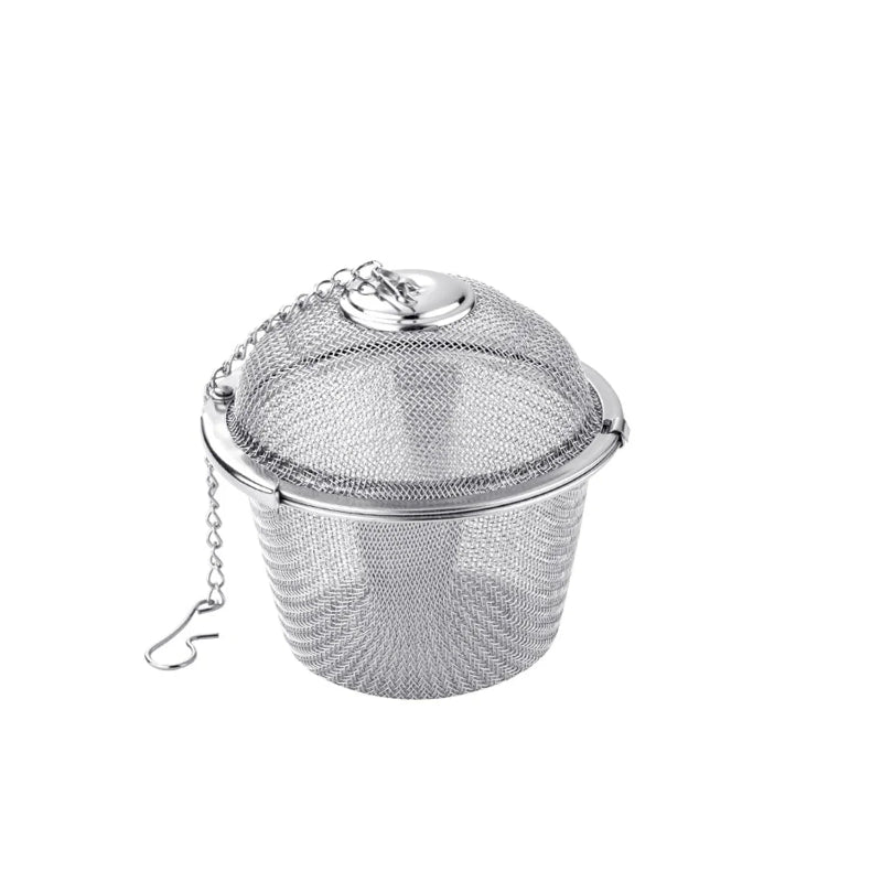 Mesh-Infuser mit verriegelter Kette Edelstahl Teewürzfilterball | Brehn
