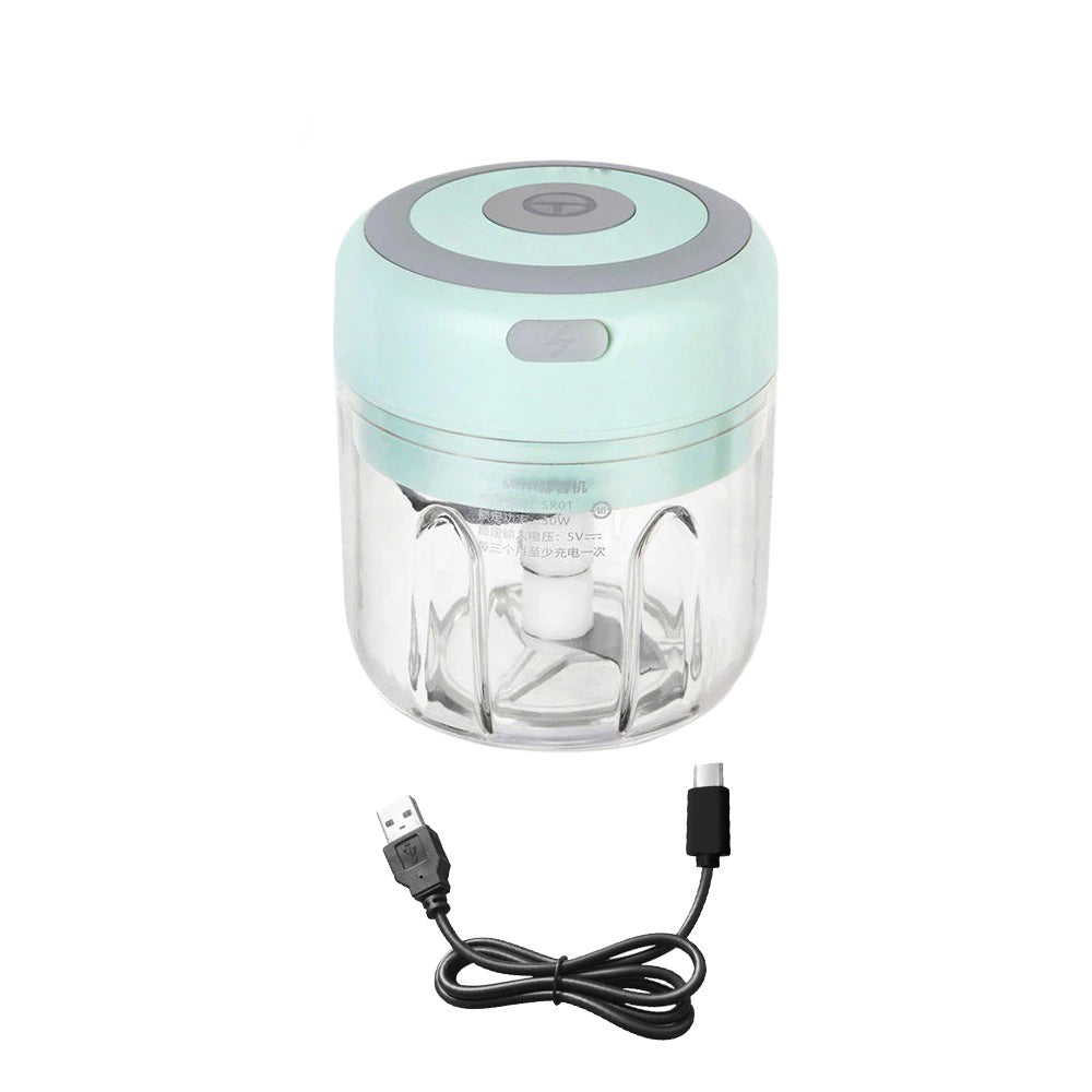 Mini Elektrische Knoblauch USB-Ladung Ingwer Stampfer Zerkleinerer Maschine | Brehn