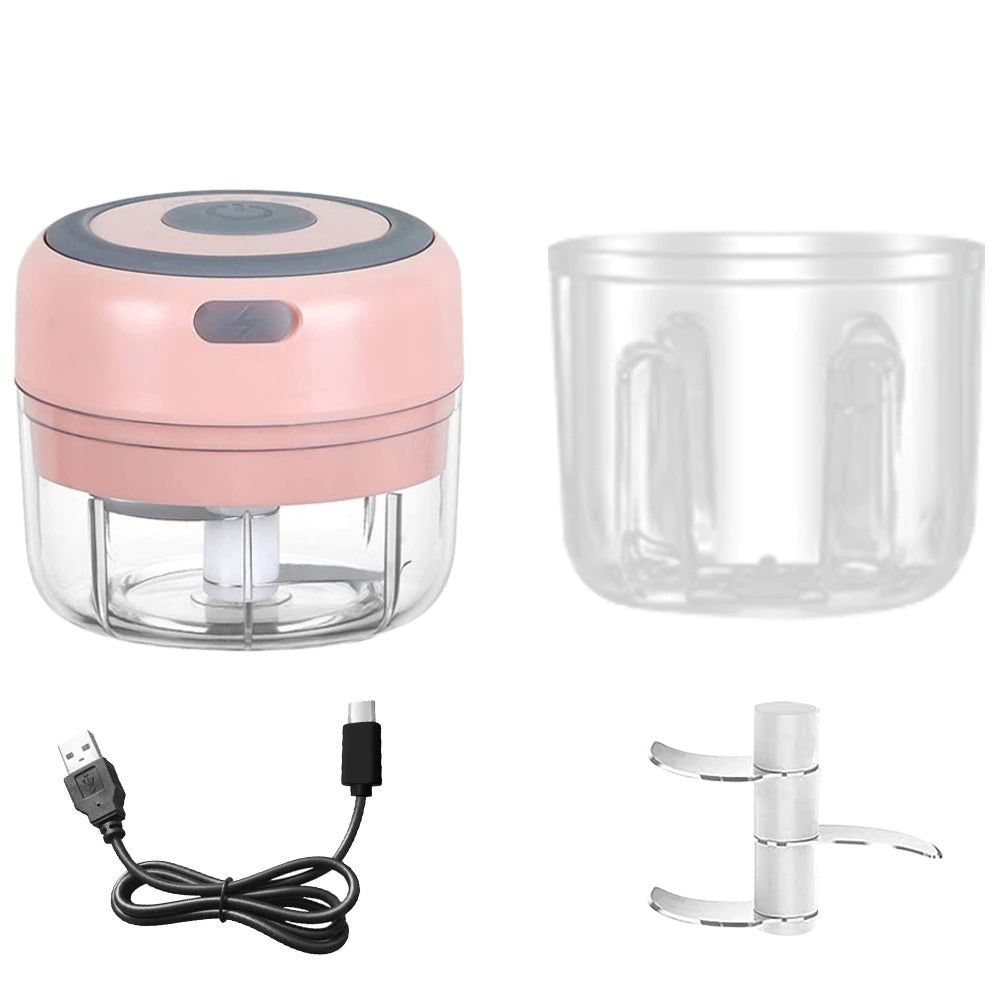 Mini Elektrische Knoblauch USB-Ladung Ingwer Stampfer Zerkleinerer Maschine | Brehn