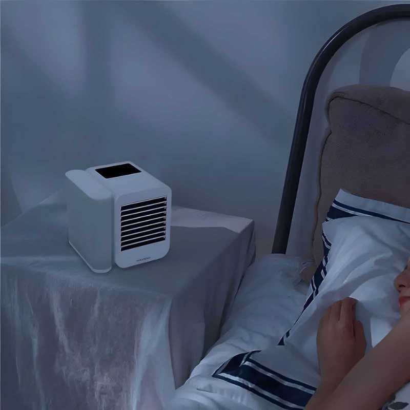 MicroCool Mini Klimaanlage Tragbarer Verdunstungsschwamm-Kühler mit 1000ml Wassertank | Brehn