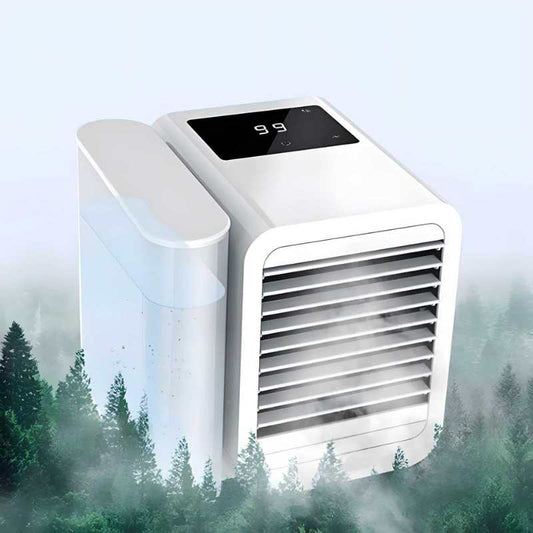 MicroCool Mini Klimaanlage Tragbarer Verdunstungsschwamm-Kühler mit 1000ml Wassertank | Brehn