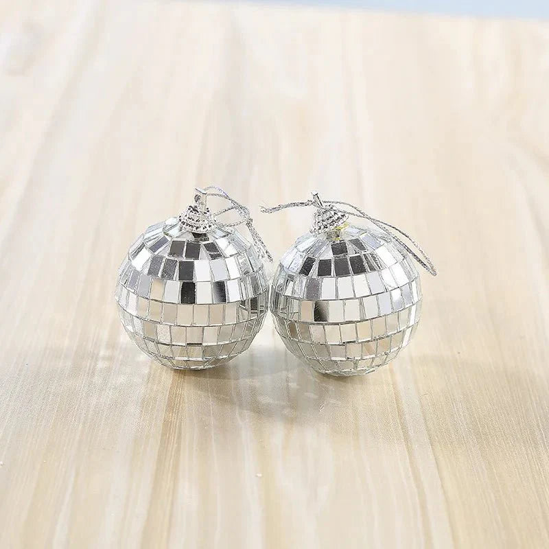 Mini rotierende spiegelnde Glaskugel-Disco-Kugeln für Partys | Brehn