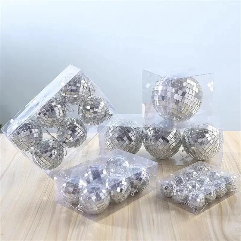 Mini rotierende spiegelnde Glaskugel-Disco-Kugeln für Partys | Brehn