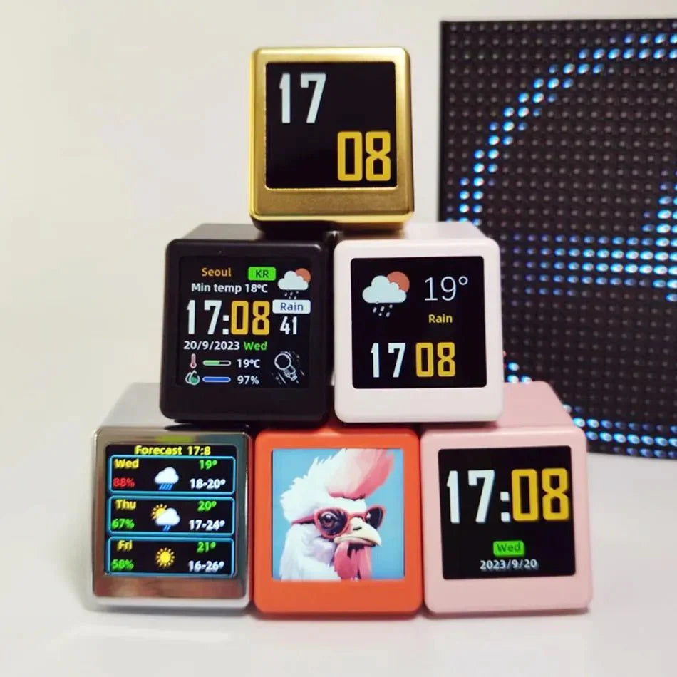Mini Smart WIFI Multifunktionsuhr in stilvollem Kunststoff | Brehn