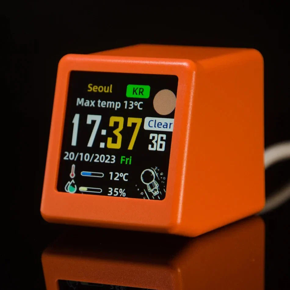 Mini Smart WIFI Multifunktionsuhr in stilvollem Kunststoff | Brehn