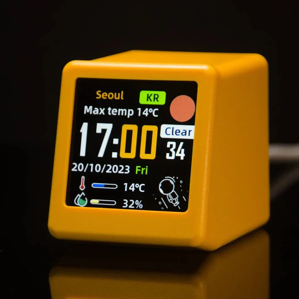 Mini Smart WIFI Multifunktionsuhr in stilvollem Kunststoff | Brehn