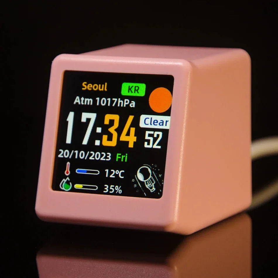 Mini Smart WIFI Multifunktionsuhr in stilvollem Kunststoff | Brehn