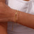 Brehn | Minimal Fischgräten- & zarte Schlangenkette geschichtete Armbänder