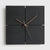 Geräuschlose, moderne Wanduhr – 30 cm (12 Zoll) dekoratives MDF-Design