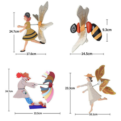 Brehn | Miss Bee Garten Kunst Dekor Windspiele