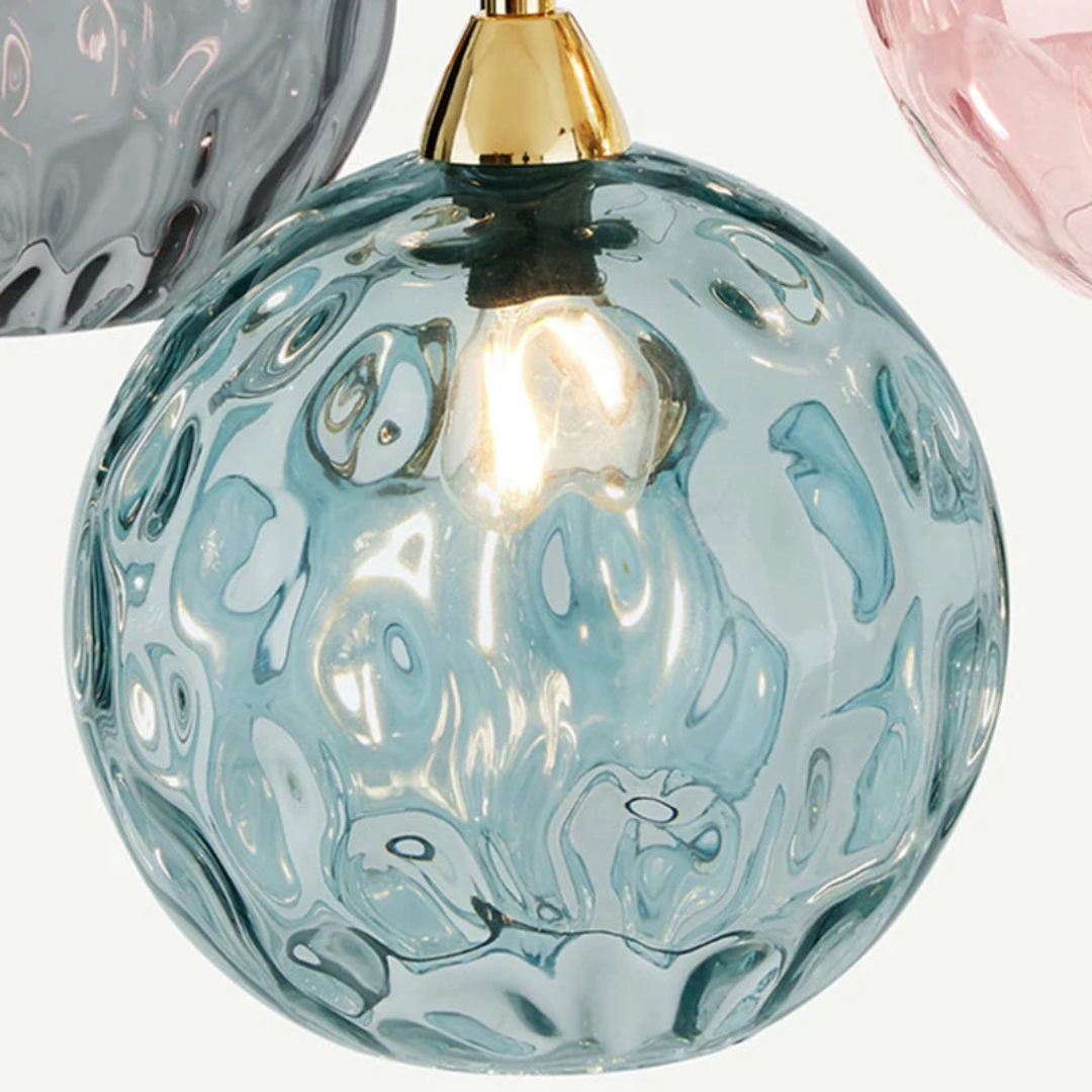 Brehn | Moderne Cluster Pendelleuchte mit 3 Lampen - Cascade