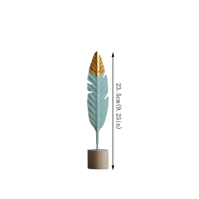 Moderne Feder Holz Einfache Miniatur Dekoration | Brehn