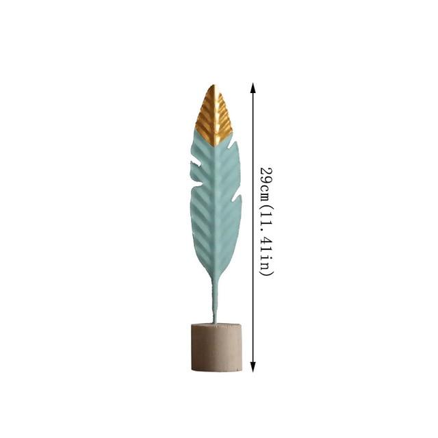 Moderne Feder Holz Einfache Miniatur Dekoration | Brehn