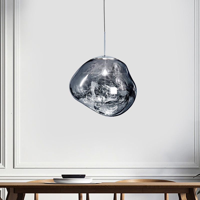 Moderne Glasdeckenleuchte - LunaLux