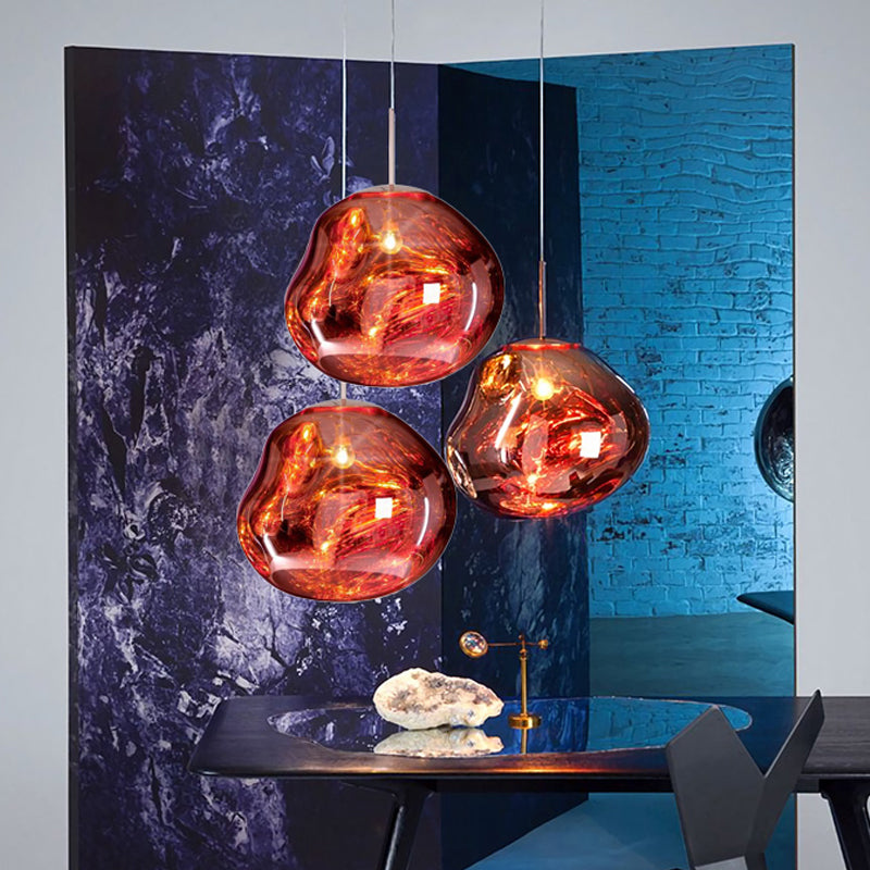 Brehn | Moderne Glas-Deckenleuchte - LunaLux