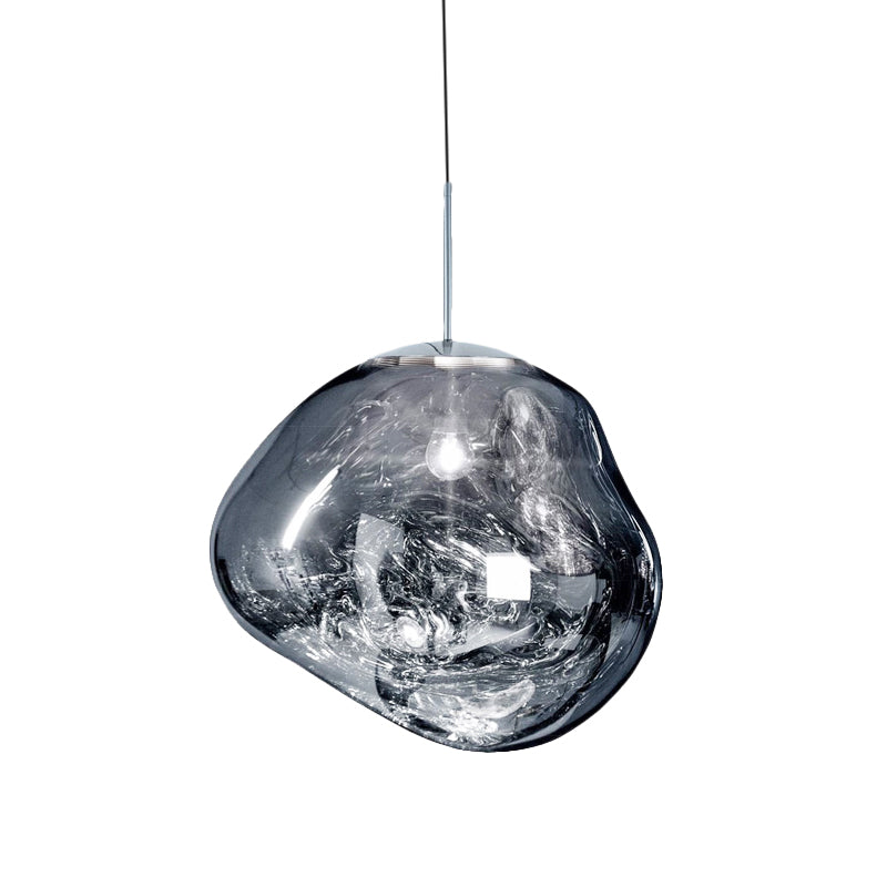 Moderne Glasdeckenleuchte - LunaLux